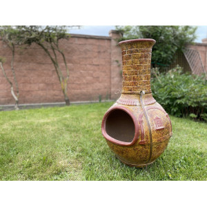 Los Humeros - Chimenea Feuerstelle aus Ton