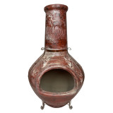 Parícutin - Chimenea Gartenkamin aus Ton