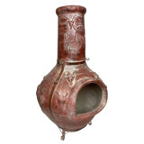 Parícutin - Chimenea Gartenkamin aus Ton