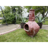 Parícutin - Chimenea Gartenkamin aus Ton