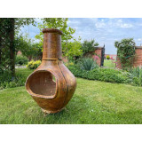 Las Cumbres - Gartenkamin aus Mexiko -2 Löcher