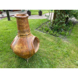 Las Cumbres - Gartenkamin aus Mexiko -2 Löcher