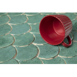 Fischschuppe - Fliesenset "Jadequelle" aus der Serie "Wasser".