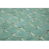 Fischschuppe - Fliesenset "Jadequelle" aus der Serie "Wasser".