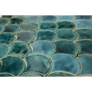 Fischschuppe - Fliesenset "Stürmische See" aus der Serie "Wasser"