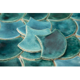 Fischschuppe - Fliesenset "Stürmische See" aus der Serie "Wasser"