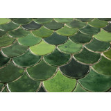 Fish Scale - Fliesenset "Forest Glade" aus der Serie "Water