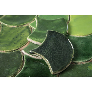 Fish Scale - Fliesenset "Forest Glade" aus der Serie "Water