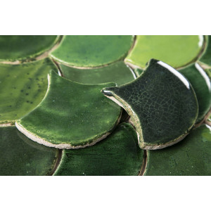 Fish Scale - Fliesenset "Forest Glade" aus der Serie "Water