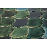 Fischschuppen - Fliesenset "See im Tal" aus der Serie "Wasser