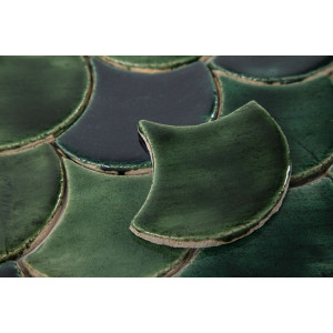 Fischschuppen - Fliesenset "See im Tal" aus der Serie "Wasser