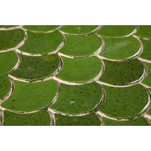 Fischschuppe - Fliesenset 'Waldmoos' aus der Serie 'Wasser"