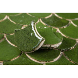 Fischschuppe - Fliesenset 'Waldmoos' aus der Serie 'Wasser"