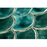 Fischschuppen - Fliesenset „Emerald Cove“ aus der Serie „Wasser“