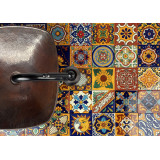 Girasol - Mexikanisches Talavera Patchwork - 30 Stück