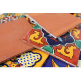 Girasol - Mexikanisches Talavera Patchwork - 30 Stück