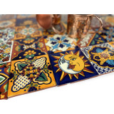 Girasol - Mexikanisches Talavera Patchwork - 30 Stück
