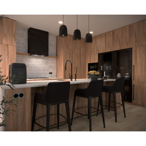  Aliso Dark Brown - Kupfer Lampe - Kupfer Pendellampe
