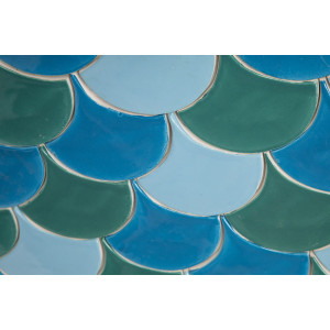 Fischschuppe - Fliesenset "Laguna Agua Brava" aus der Serie "Wasser"