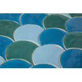 Fischschuppe - Fliesenset "Laguna Agua Brava" aus der Serie "Wasser"
