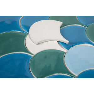 Fischschuppe - Fliesenset "Laguna Agua Brava" aus der Serie "Wasser"