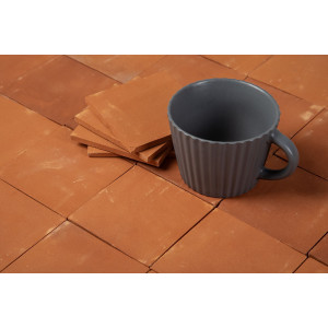Terracotta cotto Jahuete - rustikale Fliese aus Mexiko