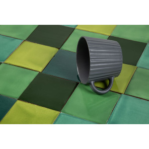 Verta - Patchwork aus einfarbigen Fliesen - 90 Stück, 1 m2