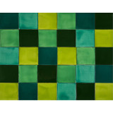 Verta - Patchwork aus einfarbigen Fliesen - 90 Stück, 1 m2