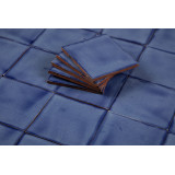 Azul Mezclilla Fuerte Azur - Talavera einfarbige Fliesen