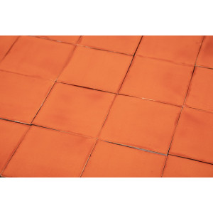 Naranja Deslavado orange – einfarbige Talavera-Fliesen