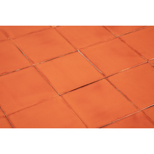 Naranja Deslavado orange – einfarbige Talavera-Fliesen