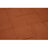 Terracota Liso ziegelrot - Talavera einfarbige Fliesen - 90 Stück