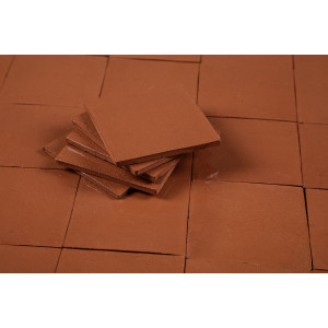 Terracota Liso ziegelrot - Talavera einfarbige Fliesen - 90 Stück