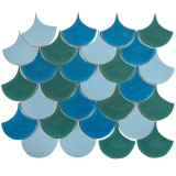 Fischschuppe - Fliesenset "Laguna Agua Brava" aus der Serie "Wasser"