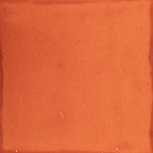 Naranja Deslavado orange – einfarbige Talavera-Fliesen