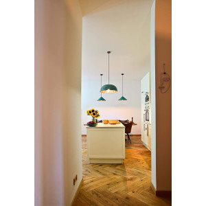 Sandia Verde - eine Kupferlampe aus Mexiko mit Patina