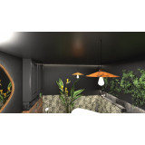 Zanahoria - Lampe aus Mexiko - reines Kupfer
