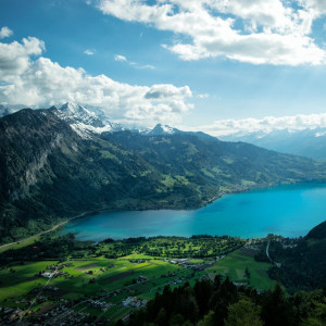 Fischschuppen - Fliesenset "See im Tal" aus der Serie "Wasser