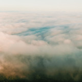 Fischschuppe - Fliesenset "Türkis im Nebel" aus der Serie "Wasser"