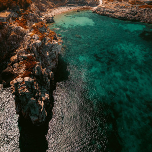 Fischschuppen - Fliesenset „Emerald Cove“ aus der Serie „Wasser“