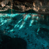 Fischschuppe - Fliesenset „Türkis-Grotte“ aus der Serie „Wasser“