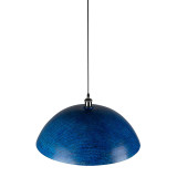 Sandia Azul XL - kupferblaue Deckenleuchte