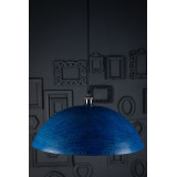 Sandia Azul XL - kupferblaue Deckenleuchte