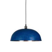 Sandia Azul - Kupferlampe aus Mexiko blau