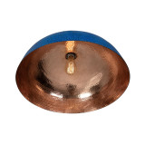 Sandia Azul - Kupferlampe aus Mexiko blau