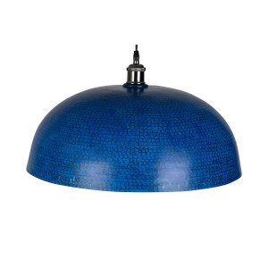 Sandia Azul - Kupferlampe aus Mexiko blau