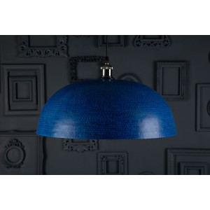 Sandia Azul - Kupferlampe aus Mexiko blau