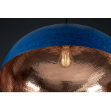 Sandia Azul - Kupferlampe aus Mexiko blau
