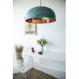 Sandia Verde XXL - Kupfer Pendelleuchte, Grün Kupfer Lampe