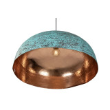 Sandia Verde XXL - Kupfer Pendelleuchte, Grün Kupfer Lampe